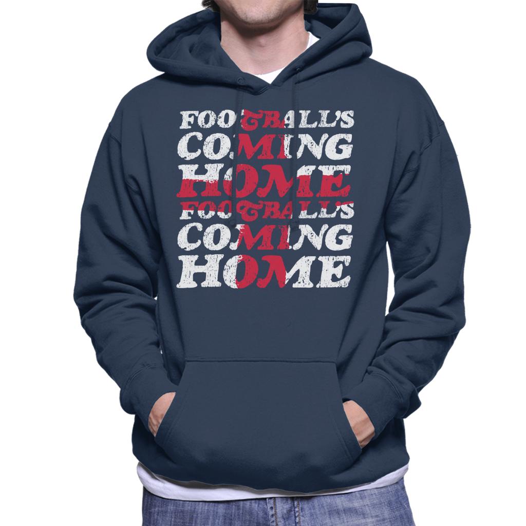 Football's Coming Home Cascade Flag Men's Hooded Sweatshirt-ALL + EVERY