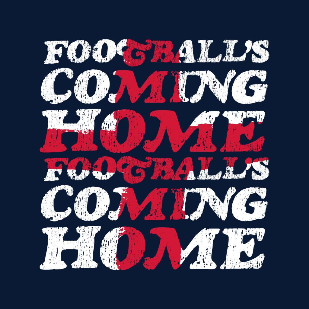 Football's Coming Home Cascade Flag Men's T-Shirt-ALL + EVERY