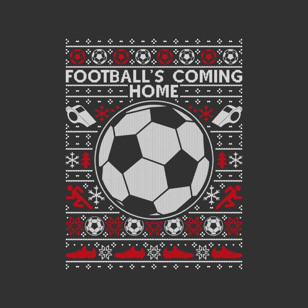 Football's Coming Home Christmas Knit Men's T-Shirt-ALL + EVERY