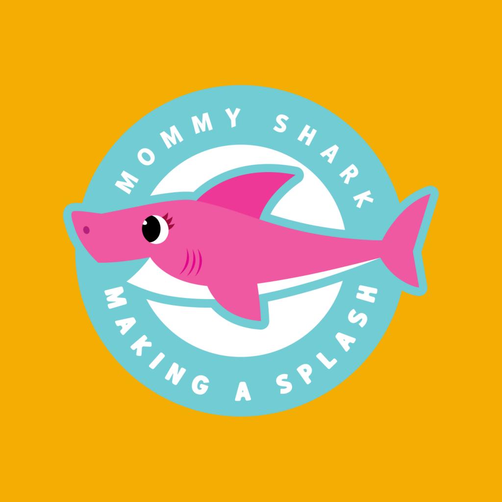 Baby Shark Mommy Shark Making A Splash Kid's T-Shirt-ALL + EVERY