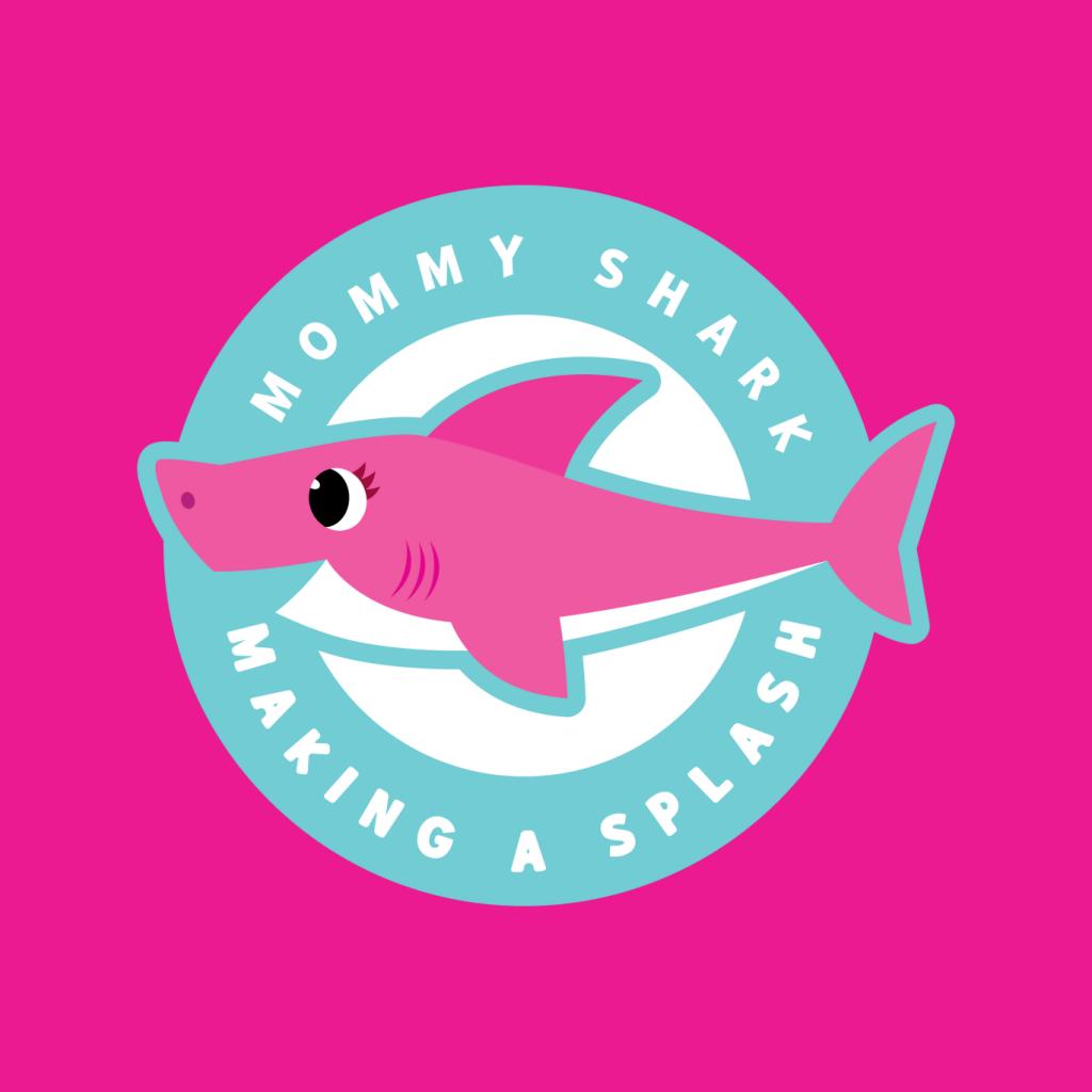 Baby Shark Mommy Shark Making A Splash Kid's T-Shirt-ALL + EVERY