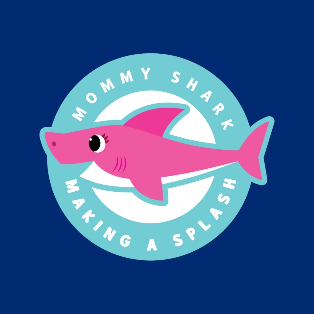 Baby Shark Mommy Shark Making A Splash Kid's T-Shirt-ALL + EVERY