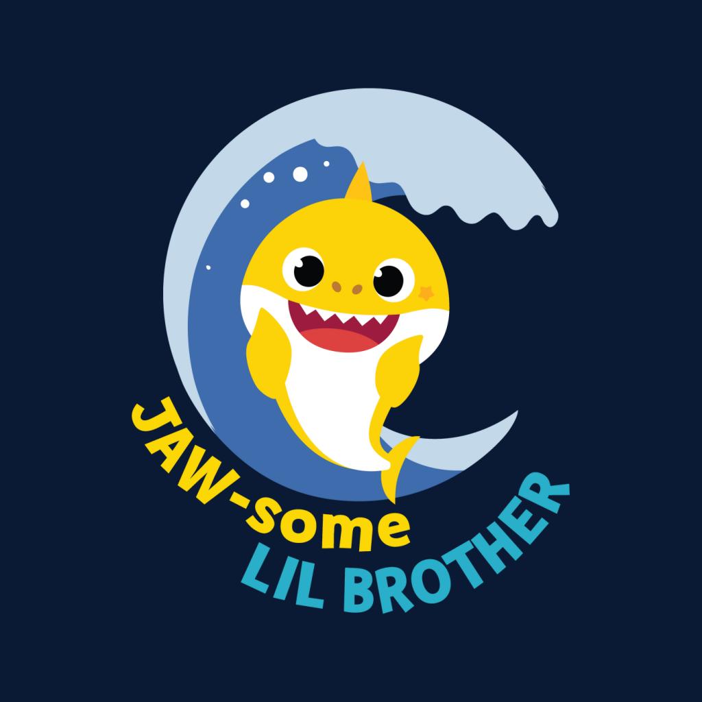 Baby Shark Jawsome Lil Brother Kid's T-Shirt-ALL + EVERY