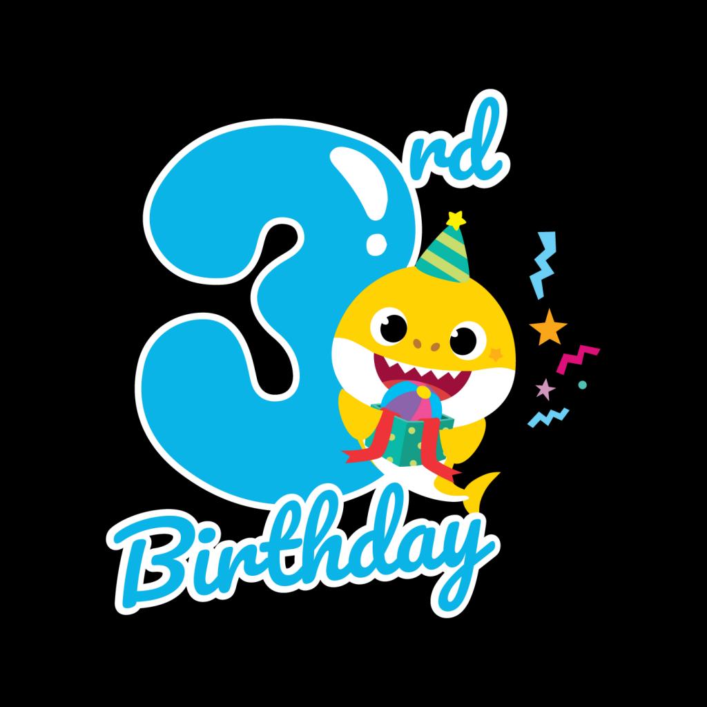 Baby Shark 3rd Birthday Kid's T-Shirt-ALL + EVERY