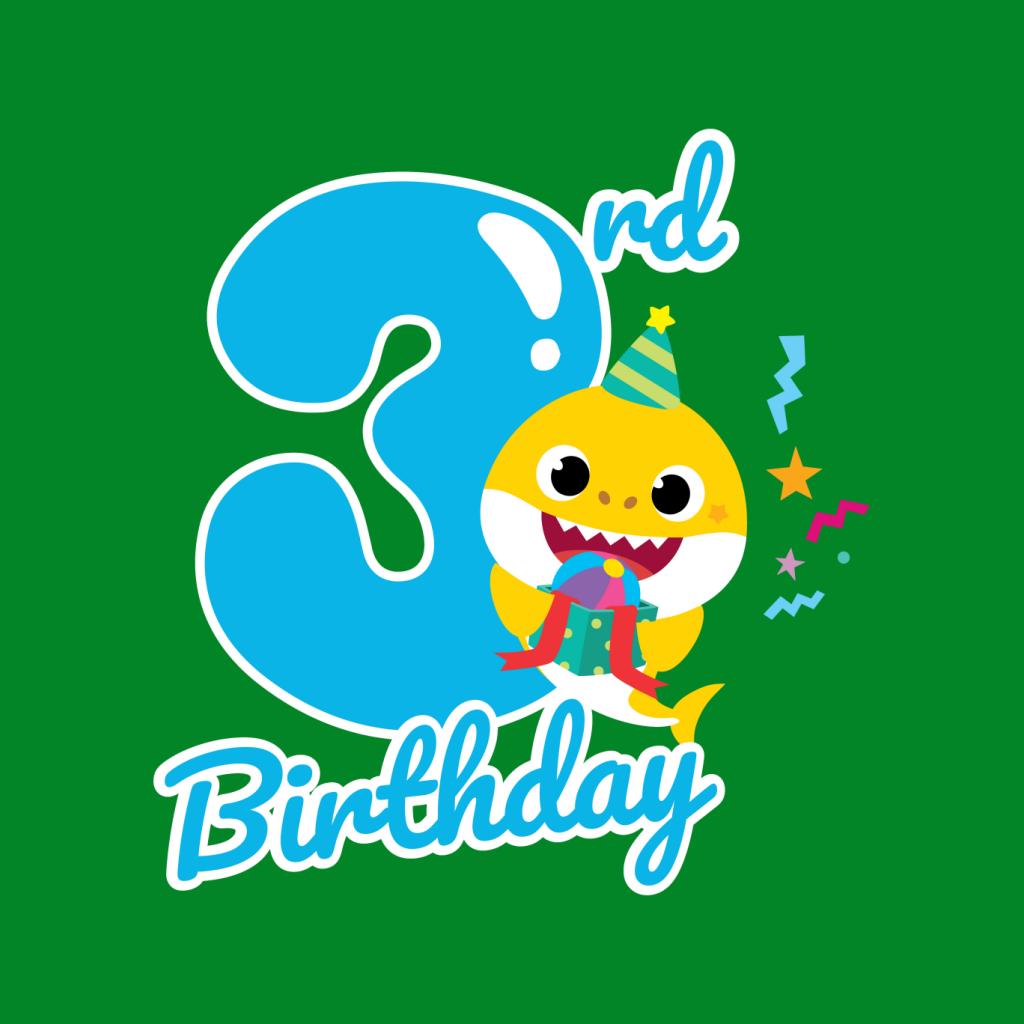 Baby Shark 3rd Birthday Kid's T-Shirt-ALL + EVERY