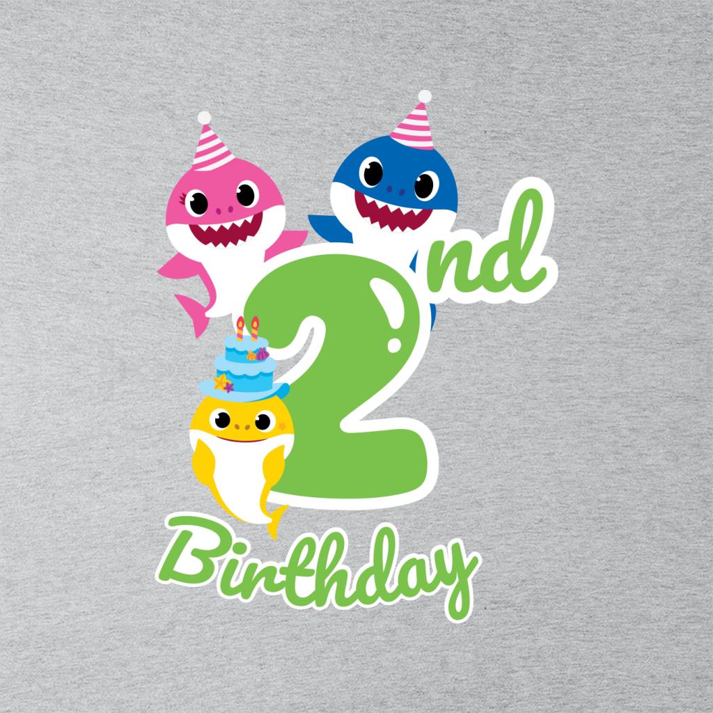 Baby Shark 2nd Birthday Mommy And Daddy Kid's T-Shirt-ALL + EVERY