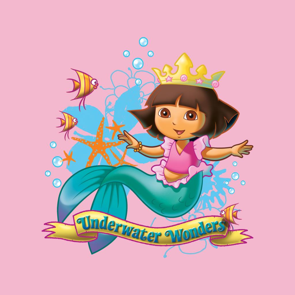 Dora The Explorer Underwater Wonders Kid's T-Shirt-ALL + EVERY