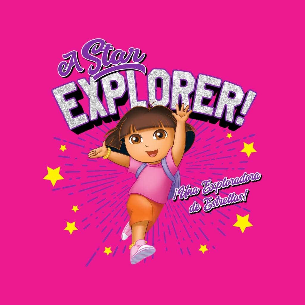 Dora The Explorer Loves To Travel A Star Explorer Kid's T-Shirt-ALL + EVERY