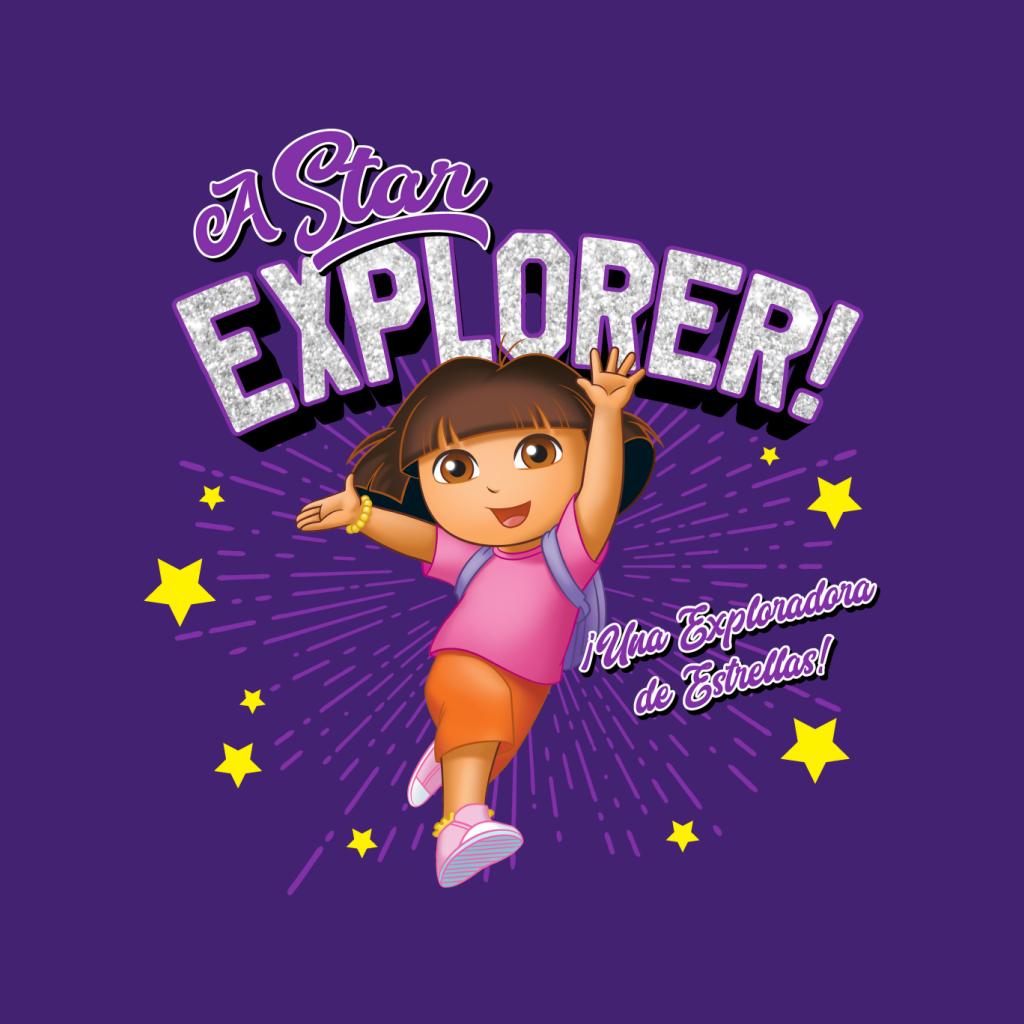 Dora The Explorer Loves To Travel A Star Explorer Kid's T-Shirt-ALL + EVERY