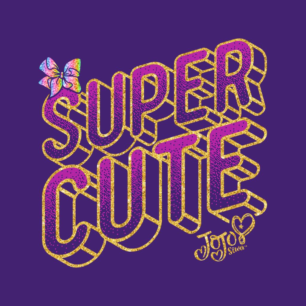 JoJo Siwa Super Cute Purple Dots Girls T-Shirt-ALL + EVERY