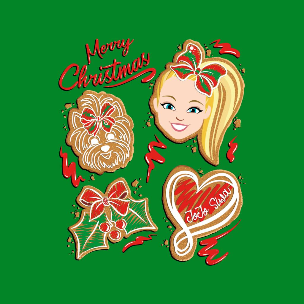 JoJo Siwa Gingerbread Merry Christmas Girls T-Shirt-ALL + EVERY