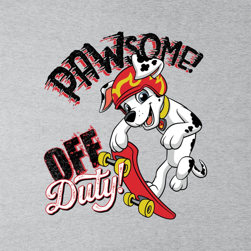 PAW Patrol Off Duty Pawsome Skateboarding Kid's T-Shirt-ALL + EVERY