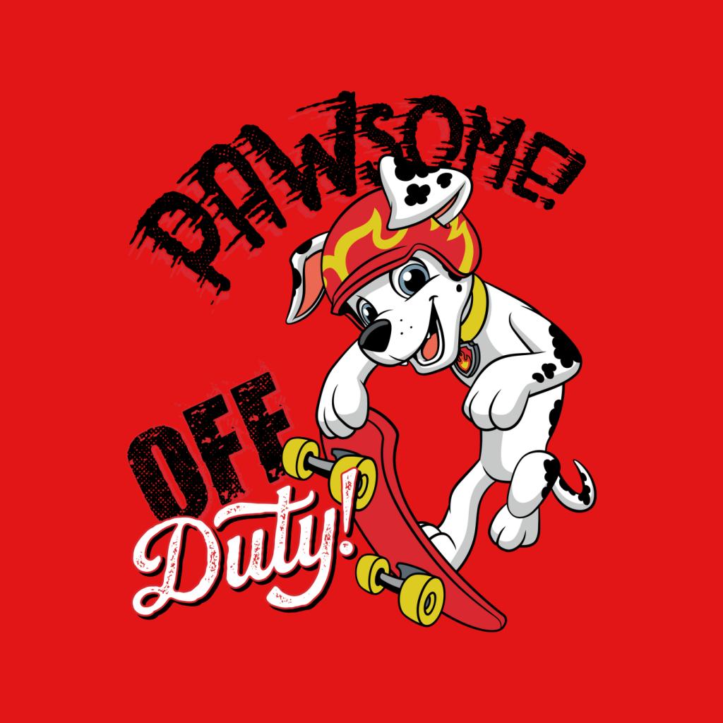 PAW Patrol Off Duty Pawsome Skateboarding Kid's T-Shirt-ALL + EVERY