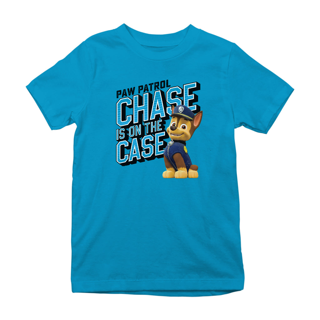 PAW Patrol Chase Is On The Case Kid's T-Shirt-ALL + EVERY