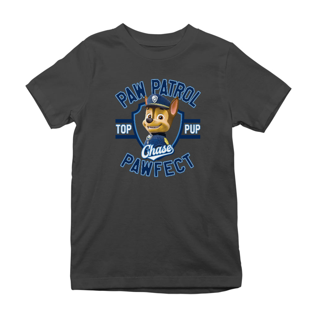 PAW Patrol Chase Top Pup Pawfect Kid's T-Shirt-ALL + EVERY