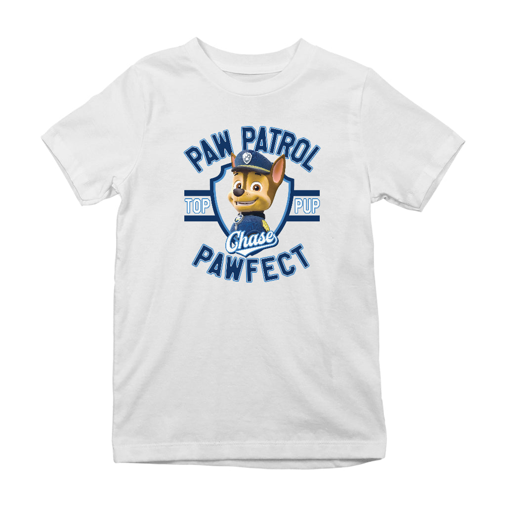 PAW Patrol Chase Top Pup Pawfect Kid's T-Shirt-ALL + EVERY