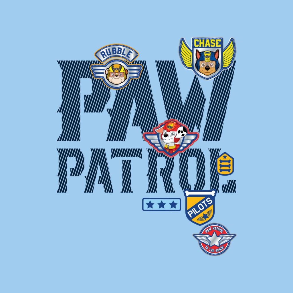 PAW Patrol Pup Badges Kid's T-Shirt-ALL + EVERY