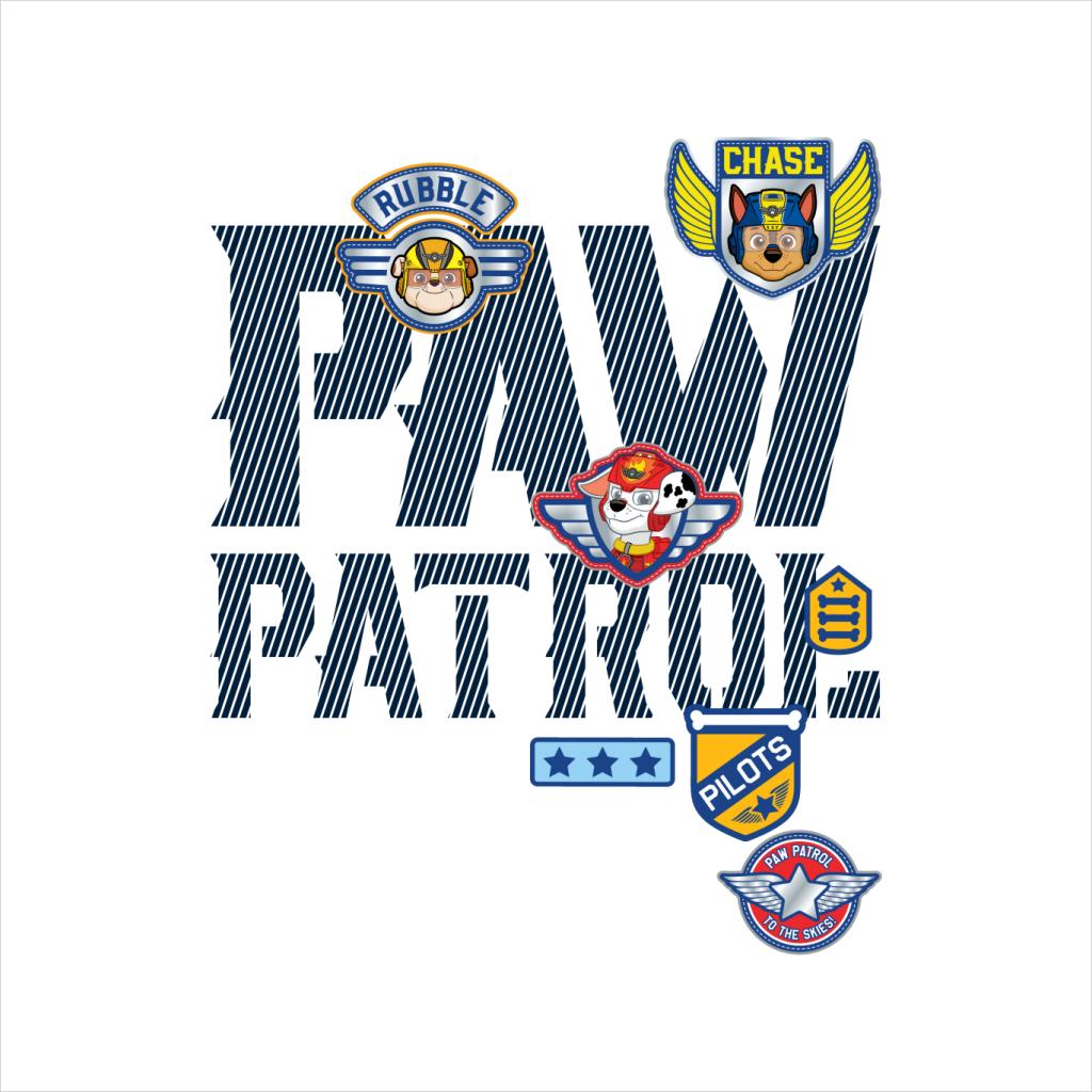 PAW Patrol Pup Badges Kid's T-Shirt-ALL + EVERY