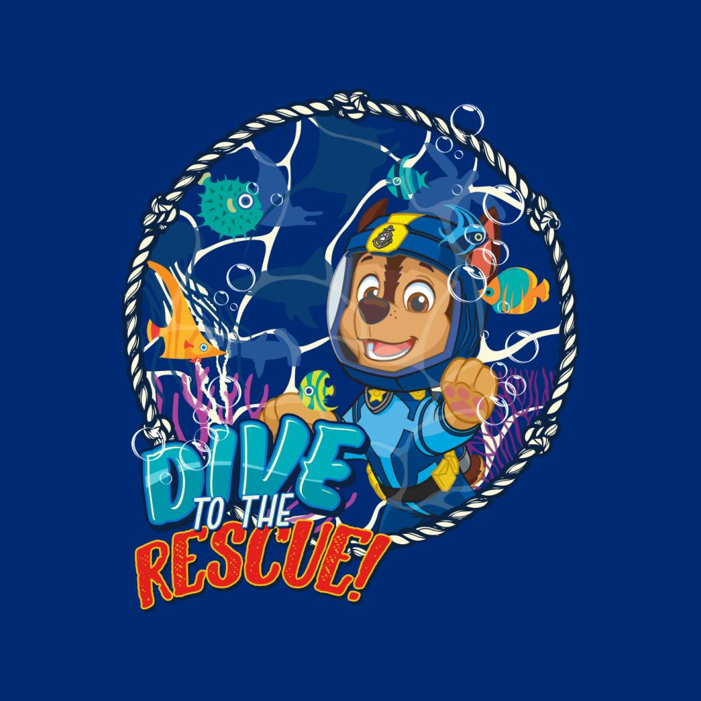 PAW Patrol Chase Dive To The Rescue Kid's T-Shirt-ALL + EVERY