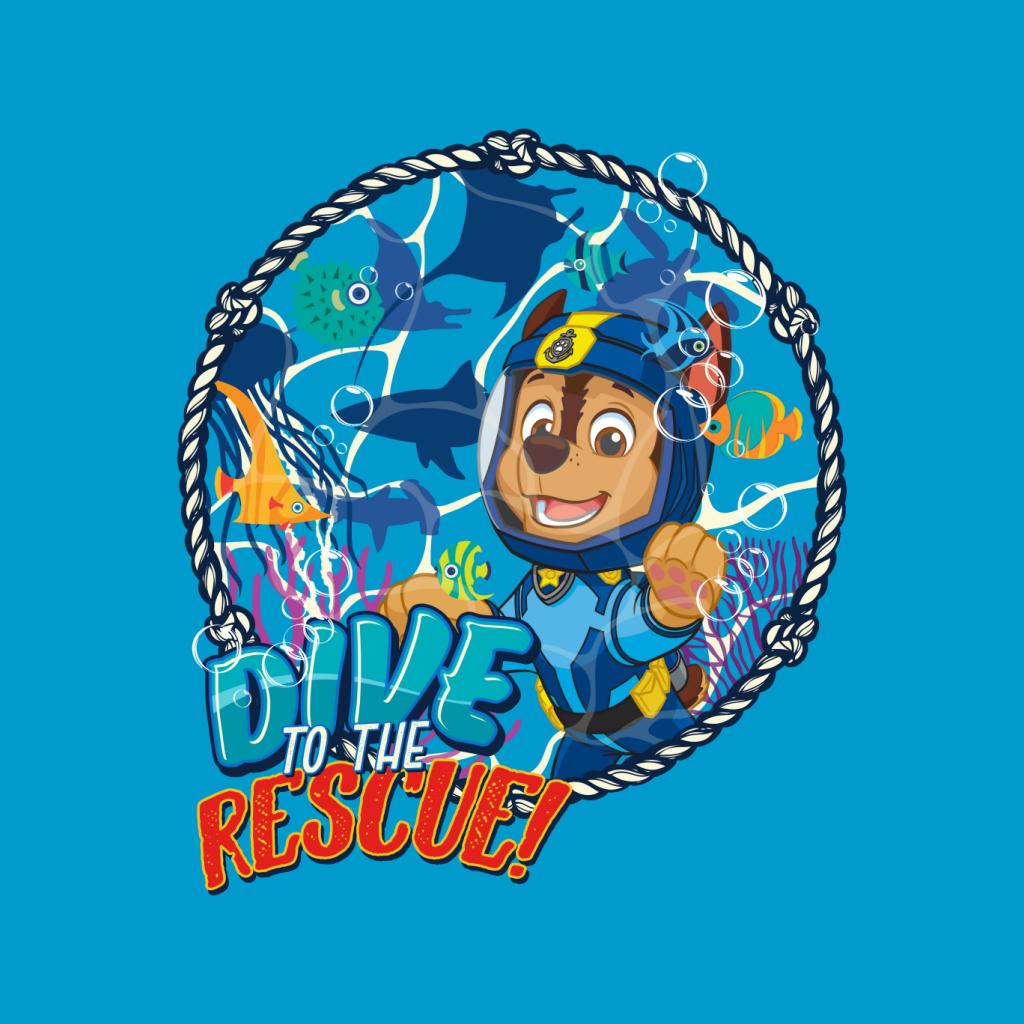 PAW Patrol Chase Dive To The Rescue Kid's T-Shirt-ALL + EVERY