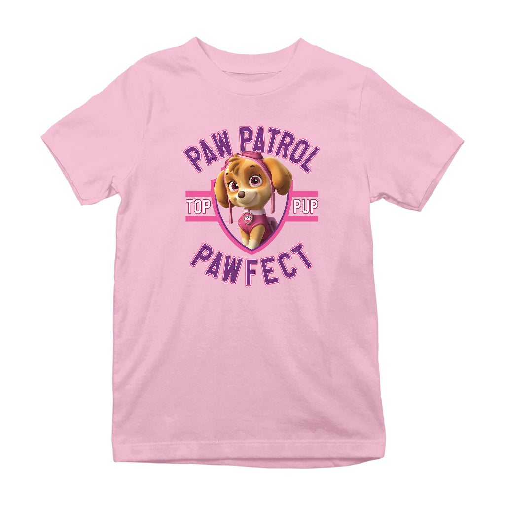 PAW Patrol Skye Top Pup Pawfect Kid's T-Shirt-ALL + EVERY