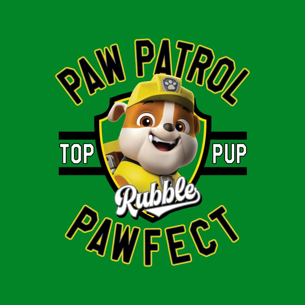 PAW Patrol Rubble Top Pup Pawfect Kid's T-Shirt-ALL + EVERY