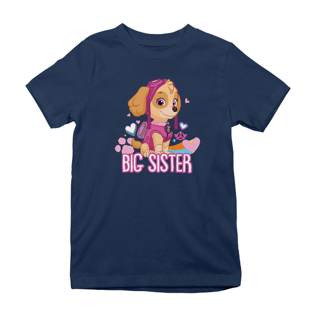 PAW Patrol Skye Big Sister Kid's T-Shirt-ALL + EVERY