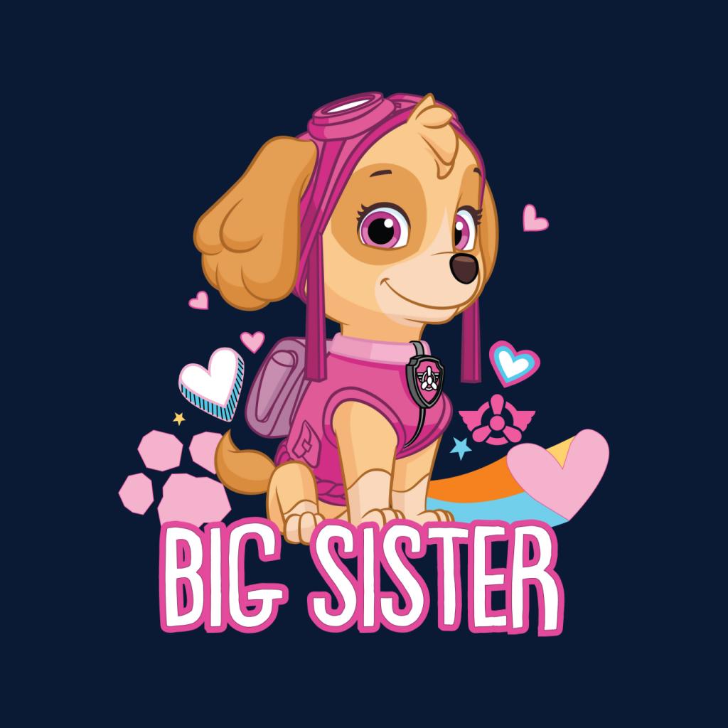 PAW Patrol Skye Big Sister Kid's T-Shirt-ALL + EVERY