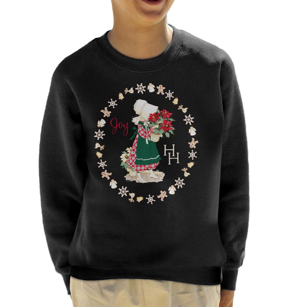 Holly Hobbie Christmas Joy Kid's Sweatshirt-ALL + EVERY