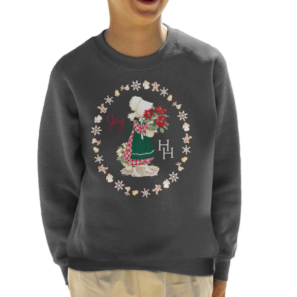 Holly Hobbie Christmas Joy Kid's Sweatshirt-ALL + EVERY