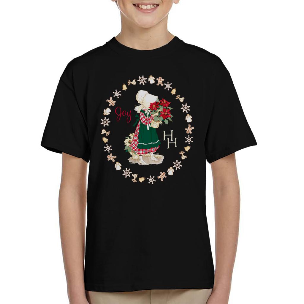 Holly Hobbie Christmas Joy Kid's T-Shirt-ALL + EVERY