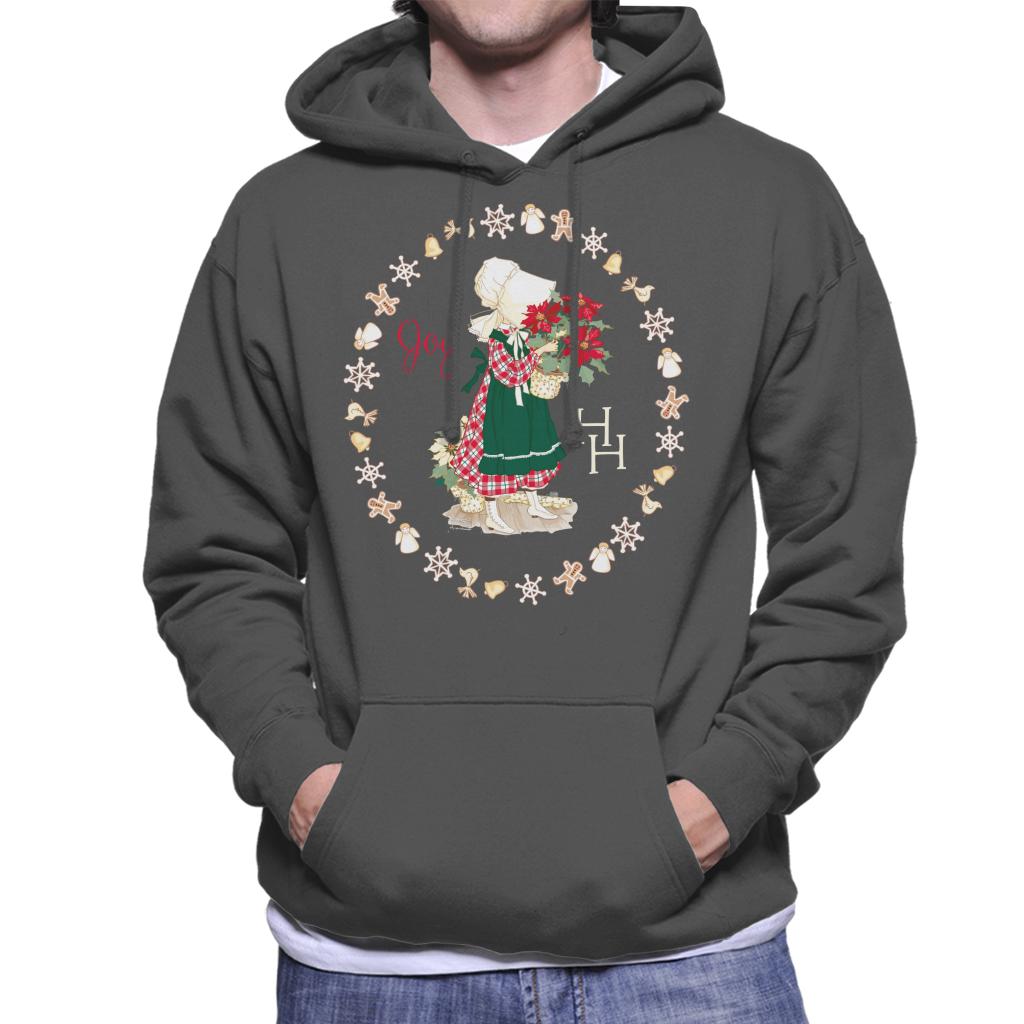 Holly Hobbie Christmas Joy Men's Hooded Sweatshirt-ALL + EVERY