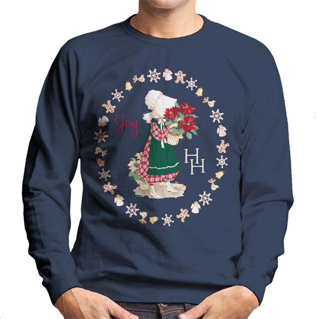 Holly Hobbie Christmas Joy Men's Sweatshirt-ALL + EVERY