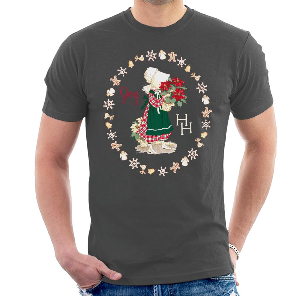 Holly Hobbie Christmas Joy Men's T-Shirt-ALL + EVERY