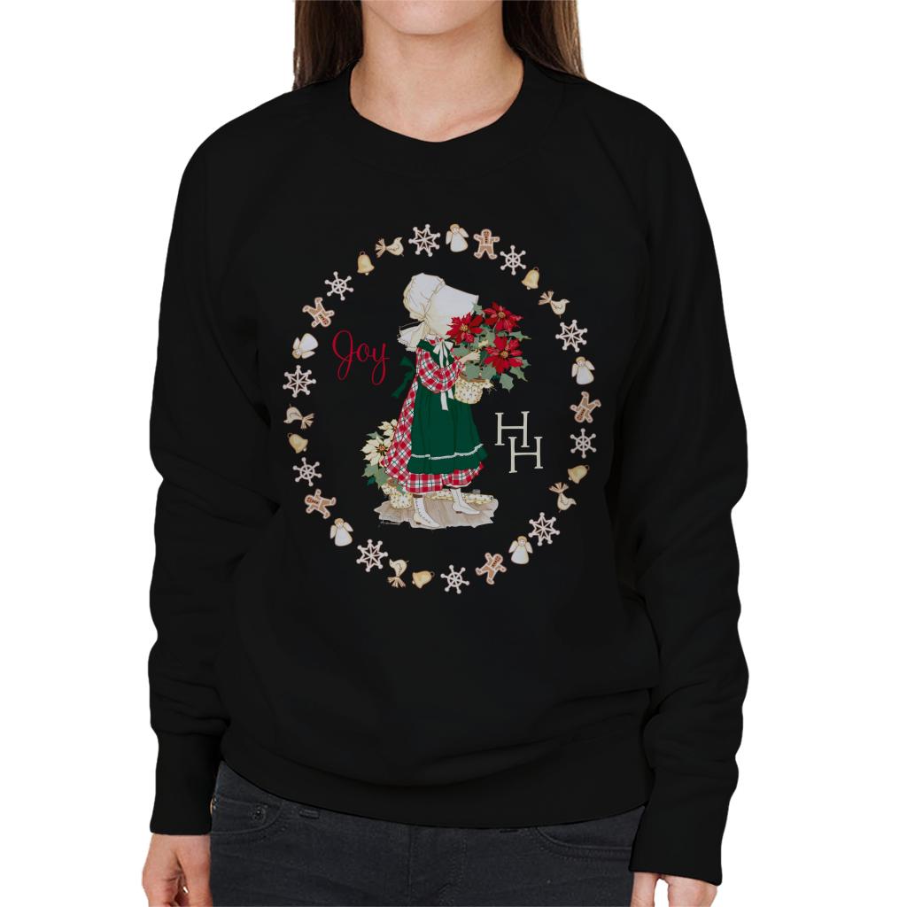 Holly Hobbie Christmas Joy Women's Sweatshirt-ALL + EVERY