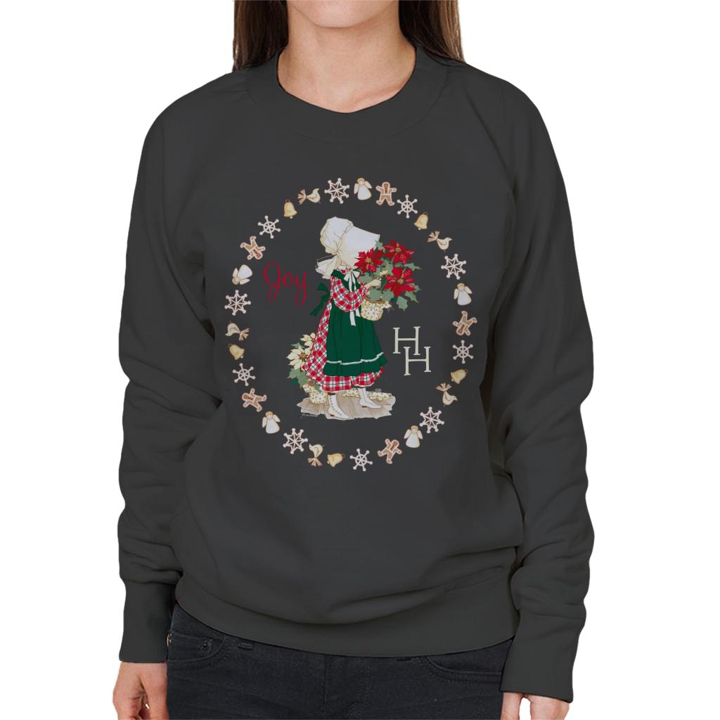 Holly Hobbie Christmas Joy Women's Sweatshirt-ALL + EVERY