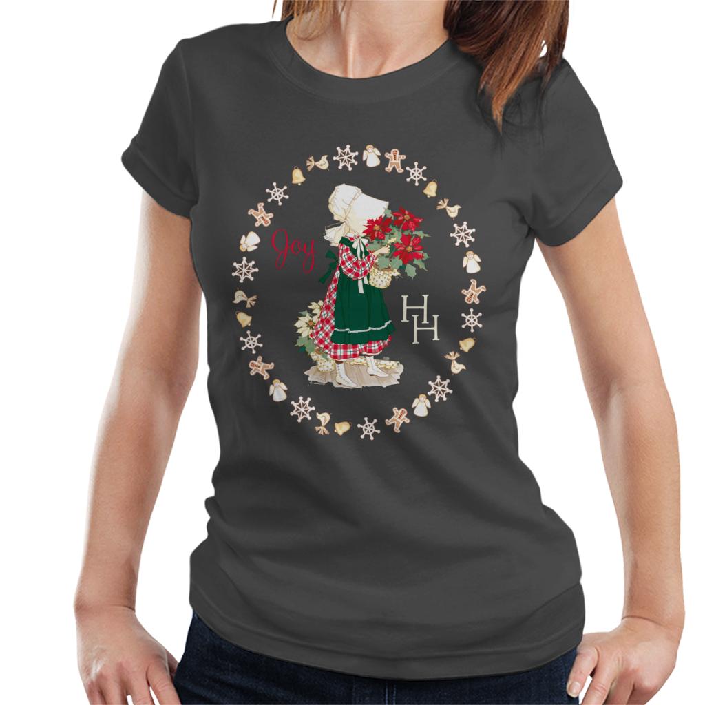 Holly Hobbie Christmas Joy Women's T-Shirt-ALL + EVERY