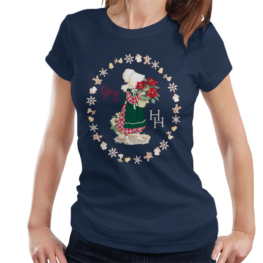 Holly Hobbie Christmas Joy Women's T-Shirt-ALL + EVERY