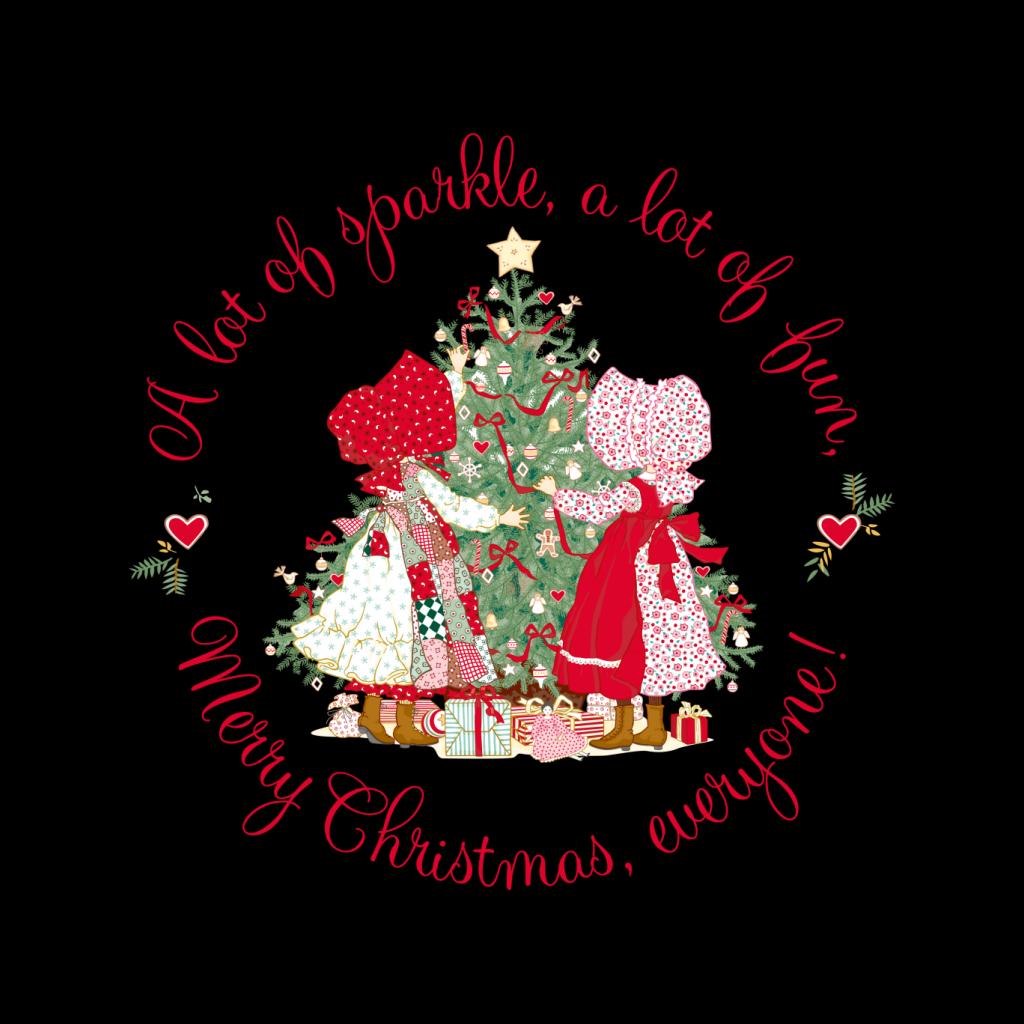Holly Hobbie Christmas Sparkle And Fun Women's T-Shirt-ALL + EVERY