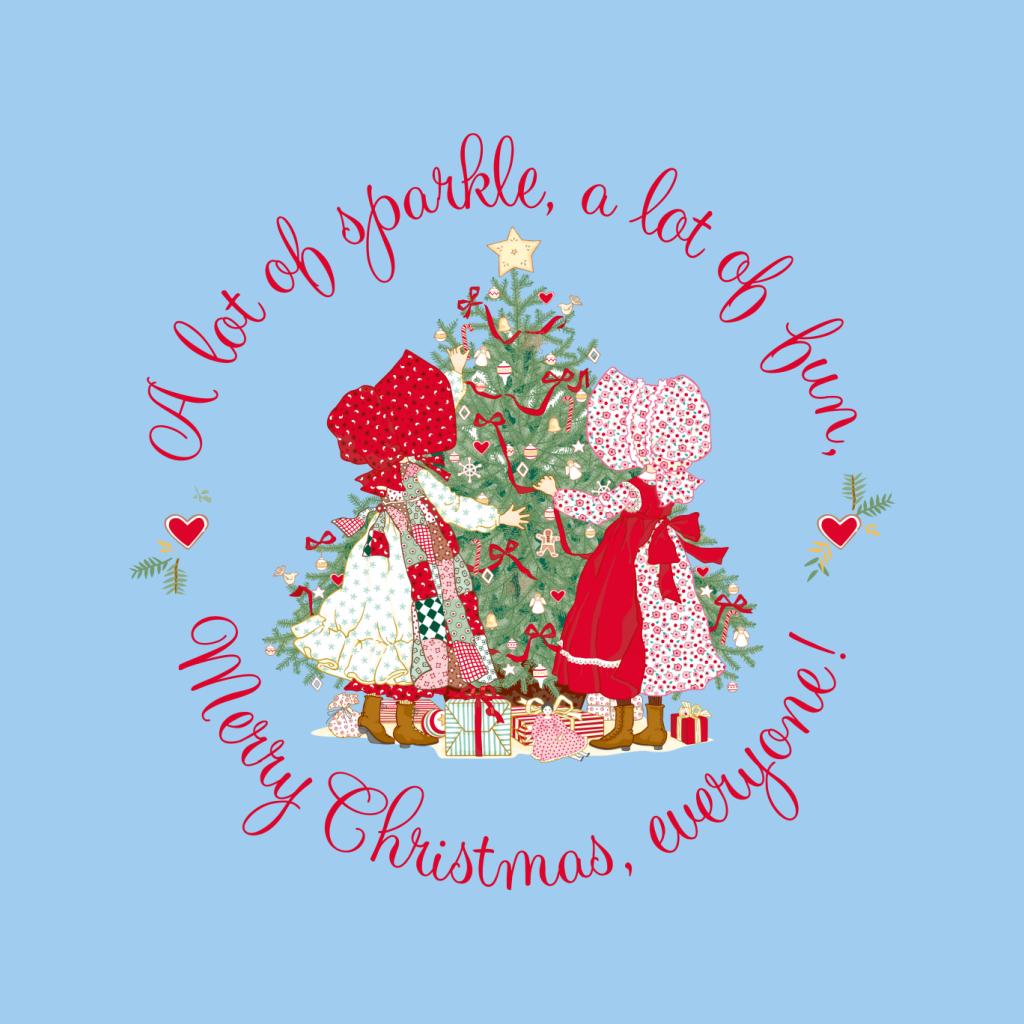Holly Hobbie Christmas Sparkle And Fun Women's T-Shirt-ALL + EVERY