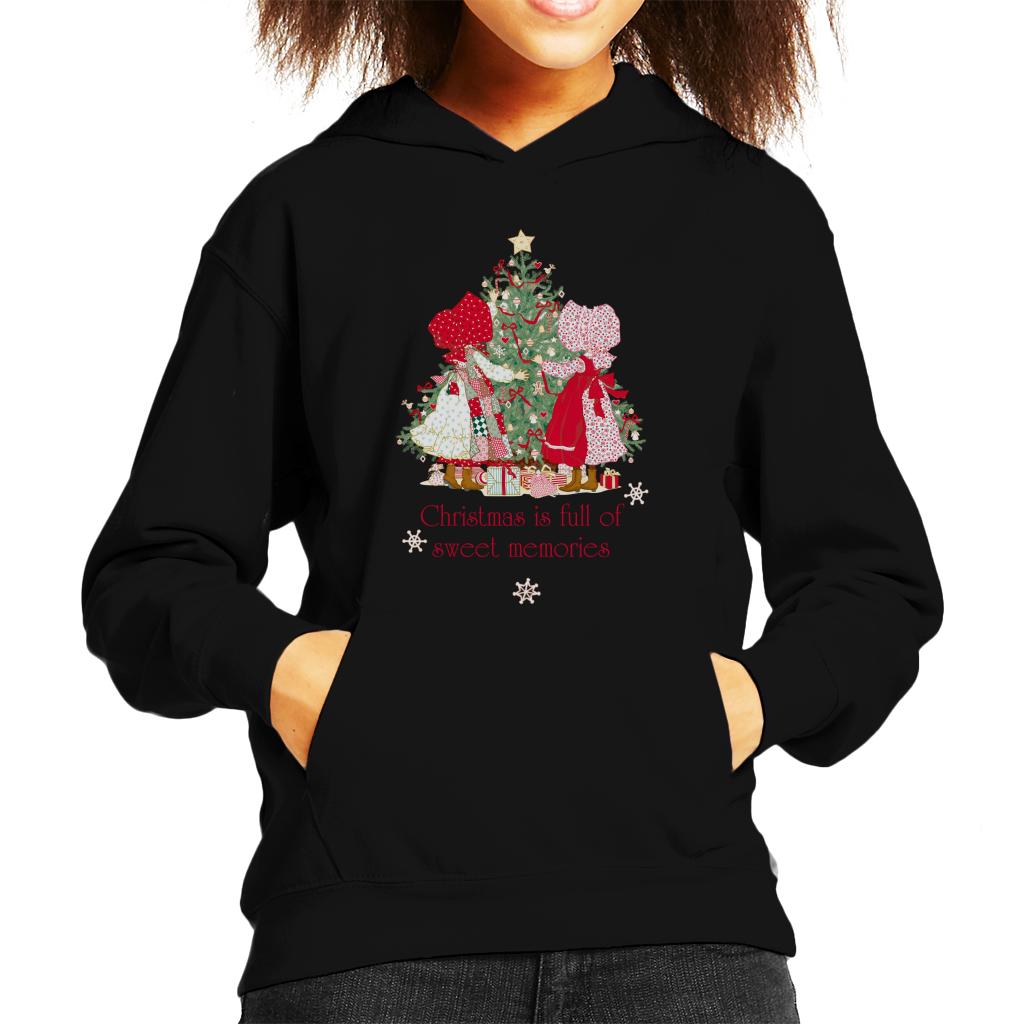 Holly Hobbie Christmas Sweet Memories Kid's Hooded Sweatshirt-ALL + EVERY