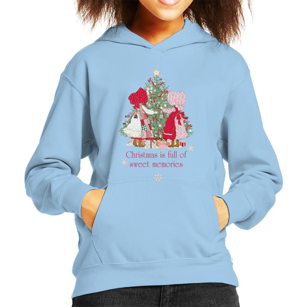 Holly Hobbie Christmas Sweet Memories Kid's Hooded Sweatshirt-ALL + EVERY