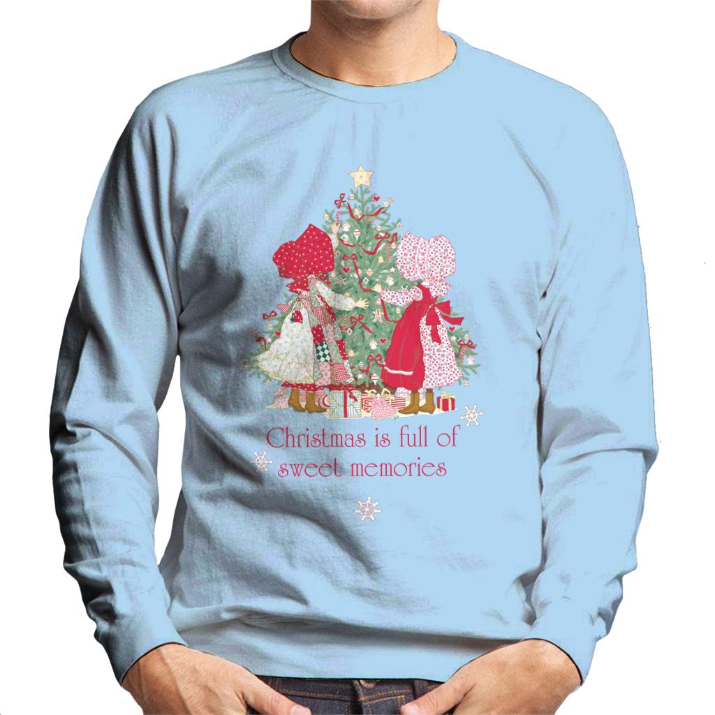 Holly Hobbie Christmas Sweet Memories Men's Sweatshirt-ALL + EVERY