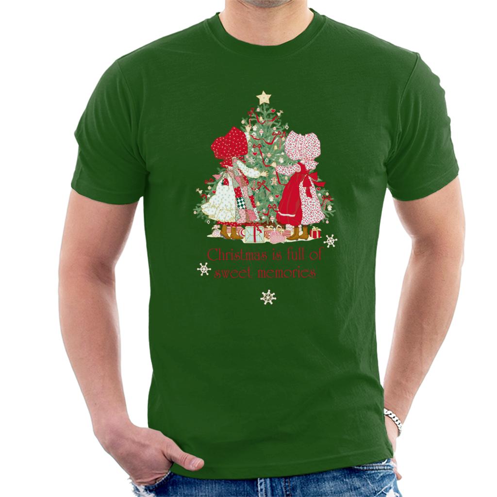 Holly Hobbie Christmas Sweet Memories Men's T-Shirt-ALL + EVERY