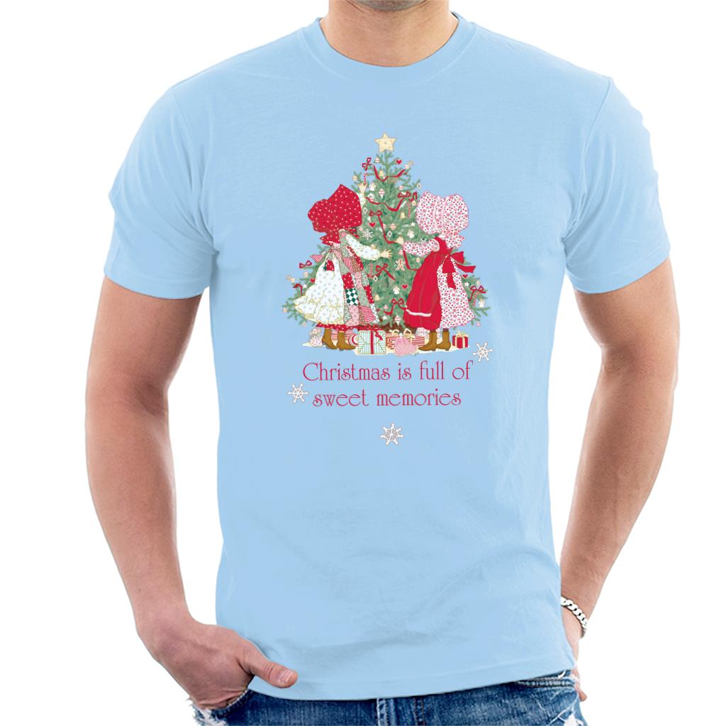 Holly Hobbie Christmas Sweet Memories Men's T-Shirt-ALL + EVERY