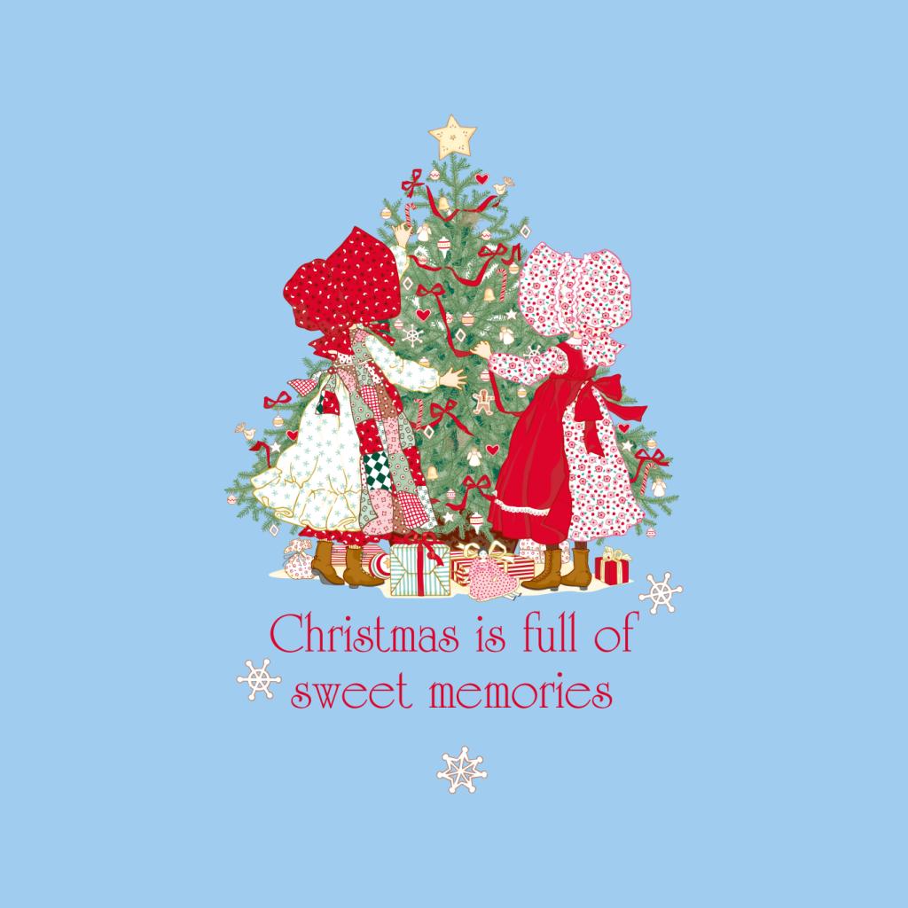 Holly Hobbie Christmas Sweet Memories Men's T-Shirt-ALL + EVERY