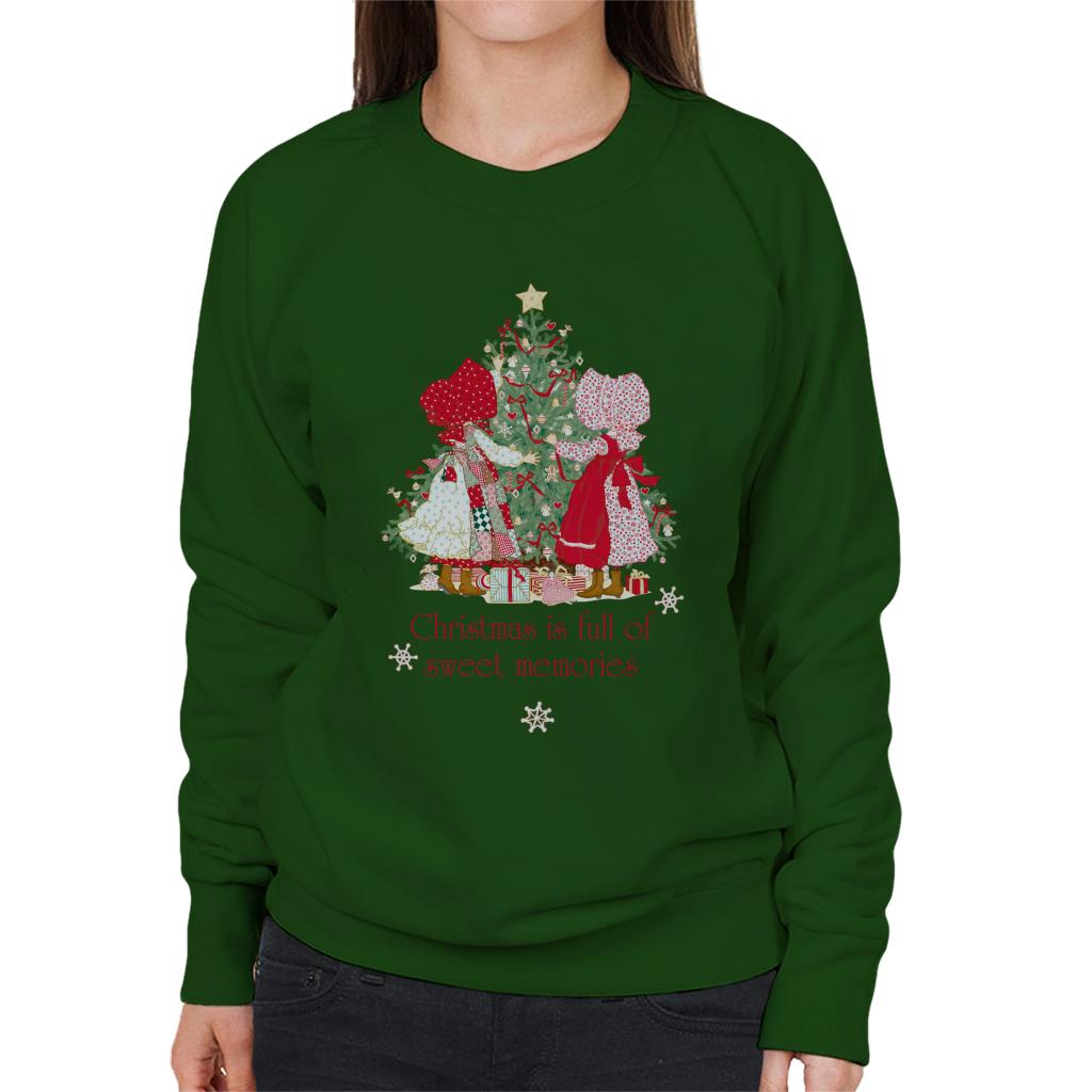 Holly Hobbie Christmas Sweet Memories Women's Sweatshirt-ALL + EVERY