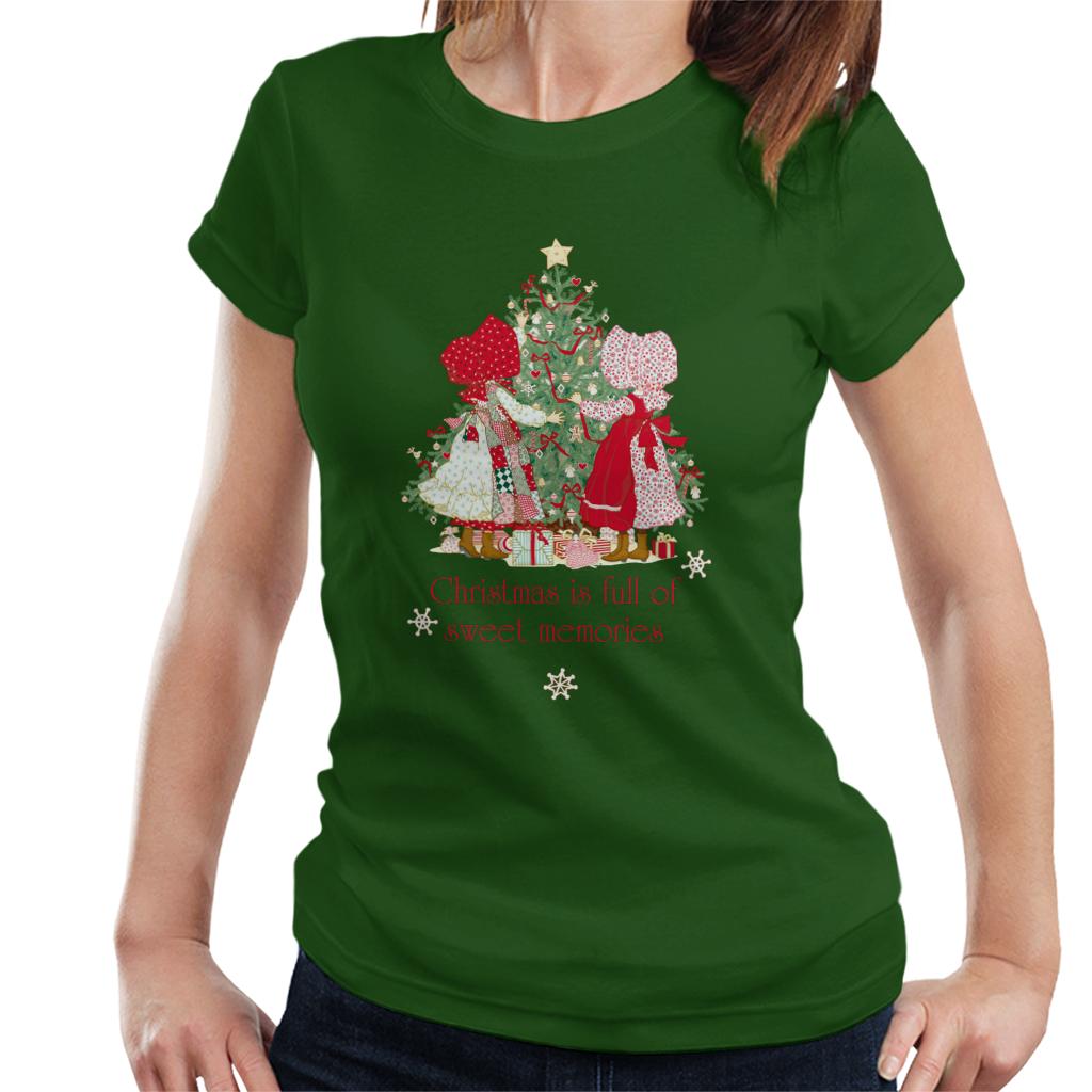 Holly Hobbie Christmas Sweet Memories Women's T-Shirt-ALL + EVERY