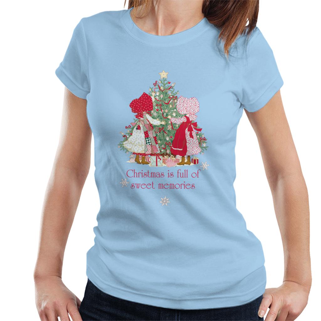 Holly Hobbie Christmas Sweet Memories Women's T-Shirt-ALL + EVERY