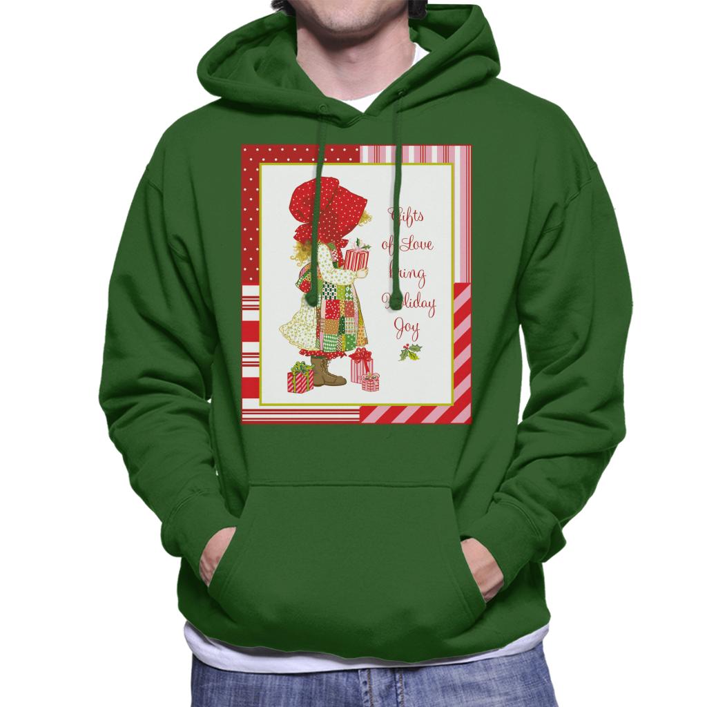 Holly Hobbie Christmas Gifts Of Love Bring Holiday Joy Men's Hooded Sweatshirt-ALL + EVERY